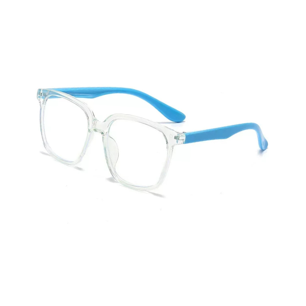 Premium Kids Blue Light Blocking Glasses with Silicone Frame|Blue