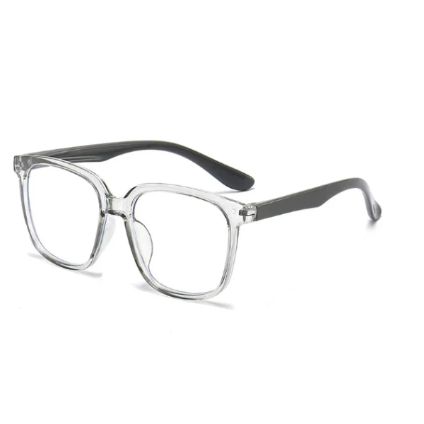 Premium Kids Blue Light Blocking Glasses with Silicone Frame|Black